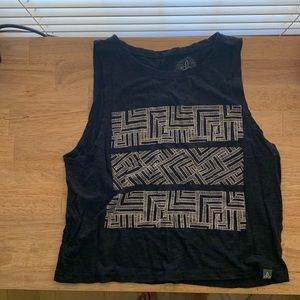 PrAna Black Crop Top